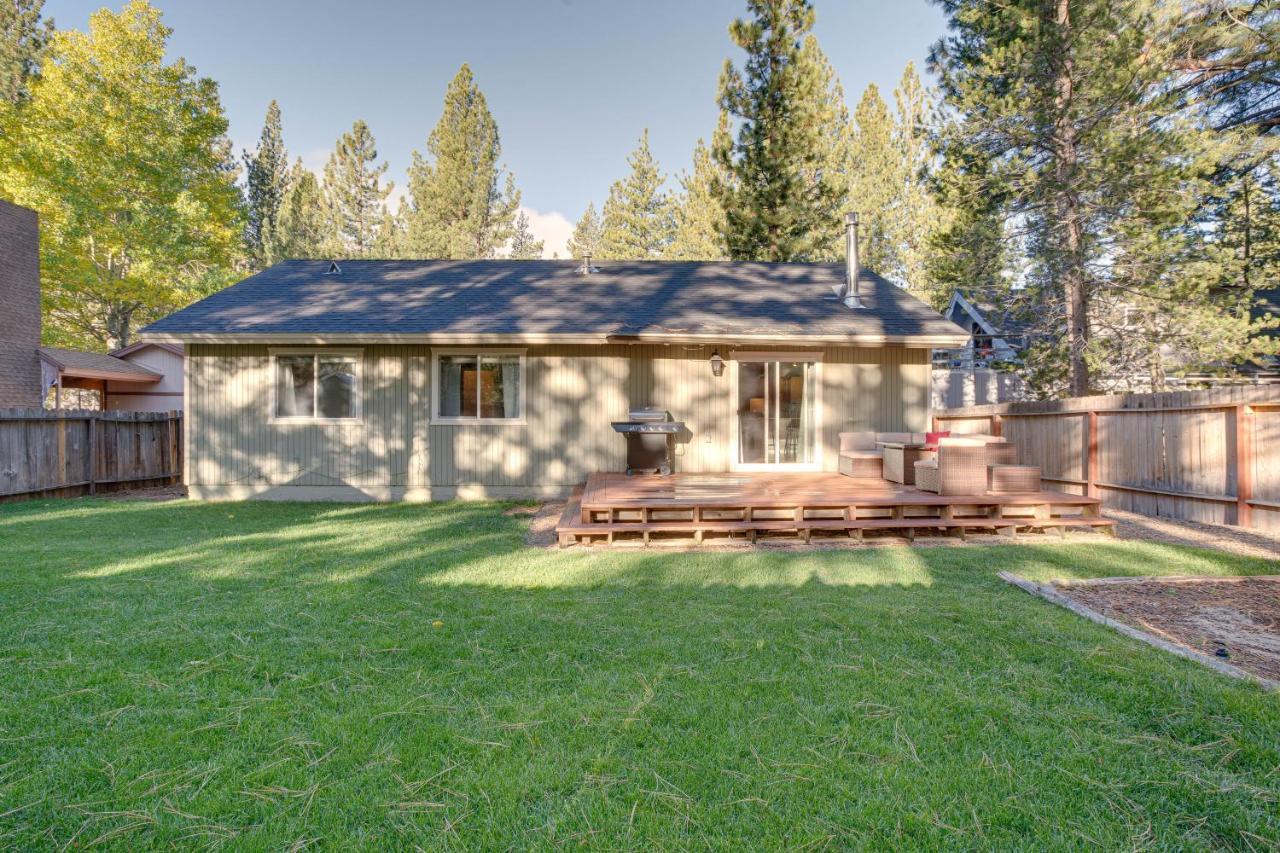 Cozy Lake Tahoe Home With Yard, Near Ski Resorts! South Lake Tahoe Exterior photo